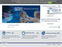 Tablet Screenshot of ern.es